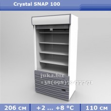 Холодильна пристінна гірка Crystal SNAP 100